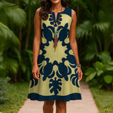 Vestido Curto Sem Mangas Karina
